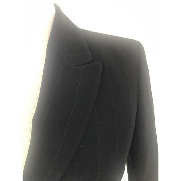 Ann Taylor Petite Size Size 4P Two Button Pinstripe Blazer - Picture 2 of 6